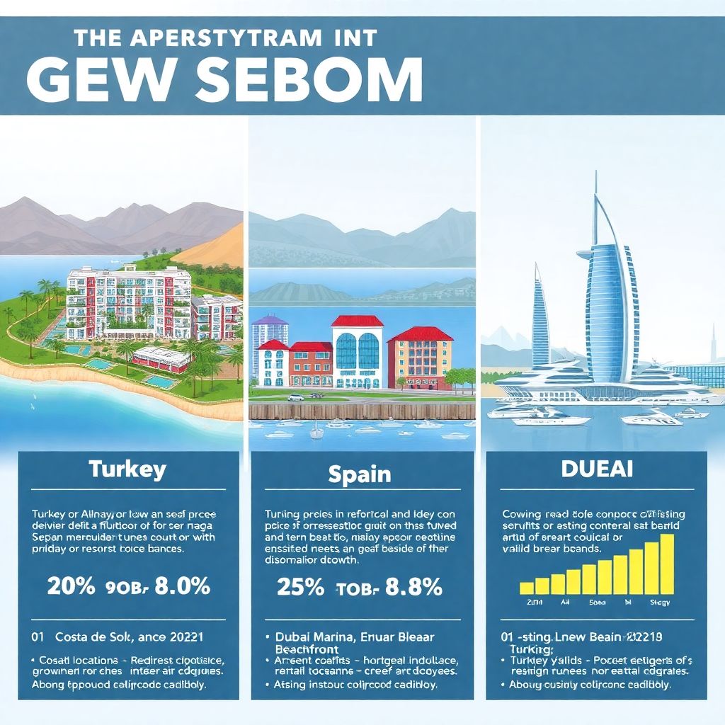 Лучшие страны для покупки квартиры у моря: новостройки в Турции, Испании и ОАЭ