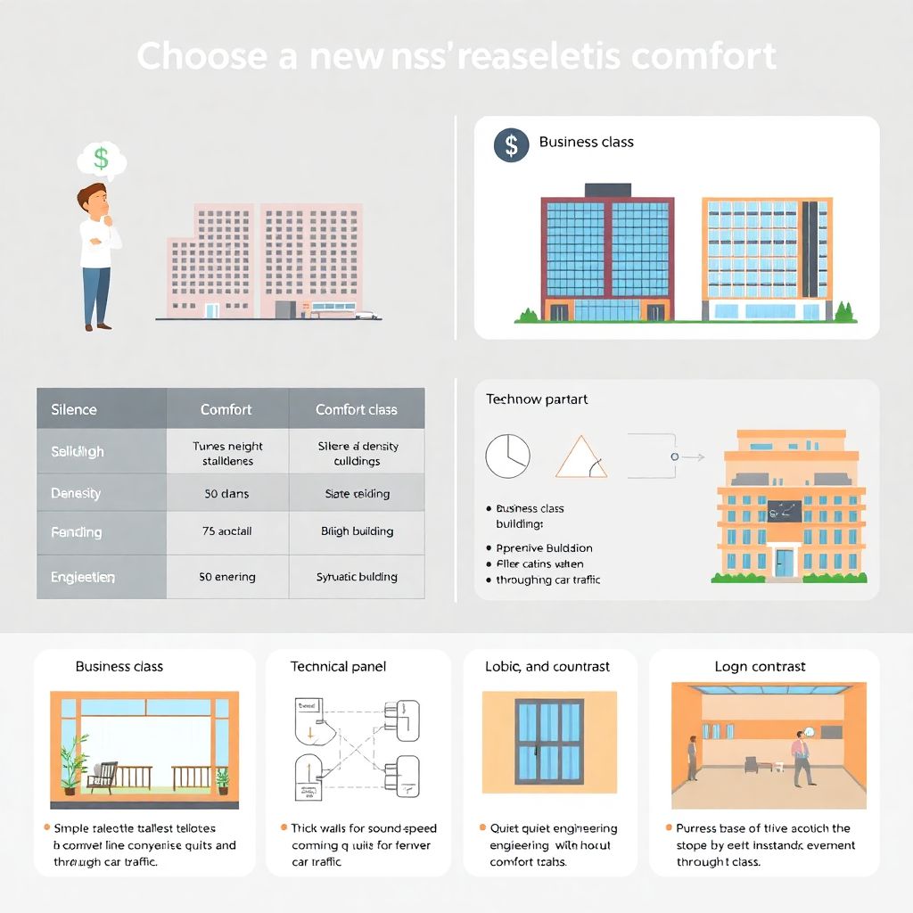 Обзор строящихся ЖК бизнес‑класса и отличие от комфорт‑класса стоит ли переплачивать