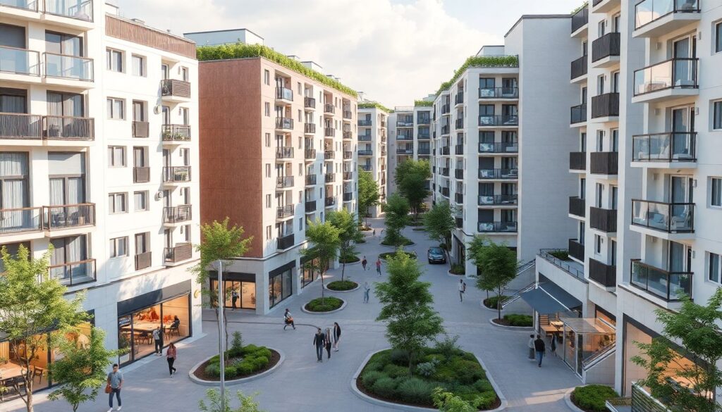 Интервью с архитектурным экспертом: тенденции в дизайне современных жилых комплексов - иллюстрация