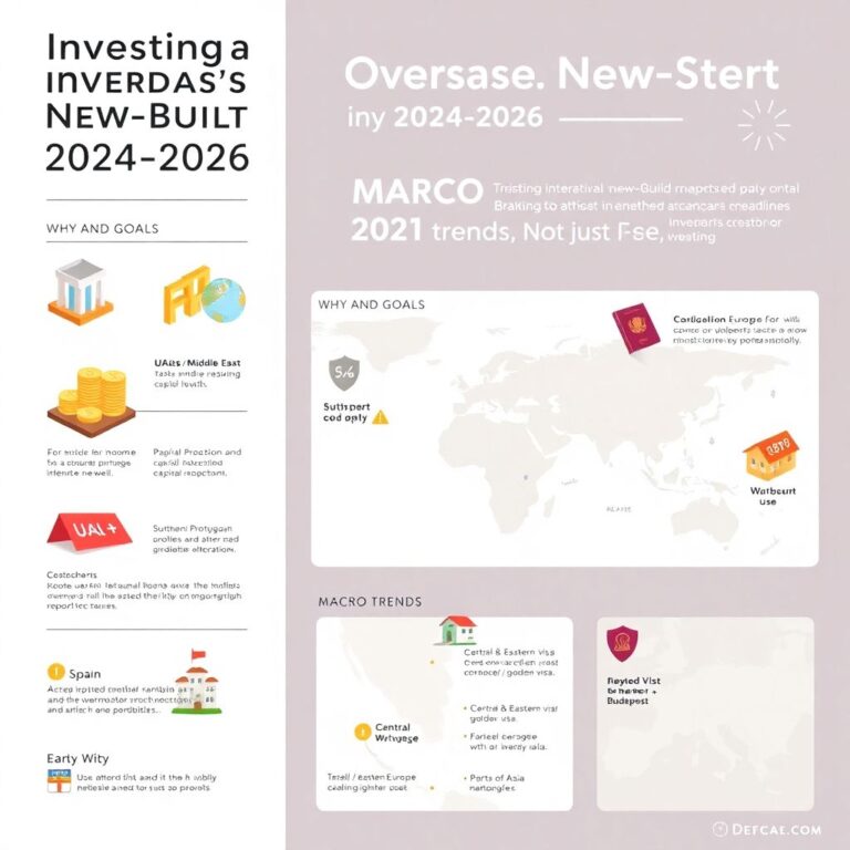 Лучшие страны для инвестиций в новостройки с учетом налогов, доходности и рисков